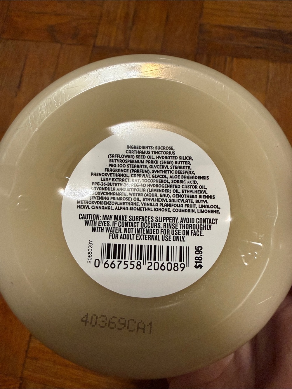 Bath & Body Works Lavender + Vanilla Shea Sugar Body Scrub brand new Sealed - Picture 3 of 8
